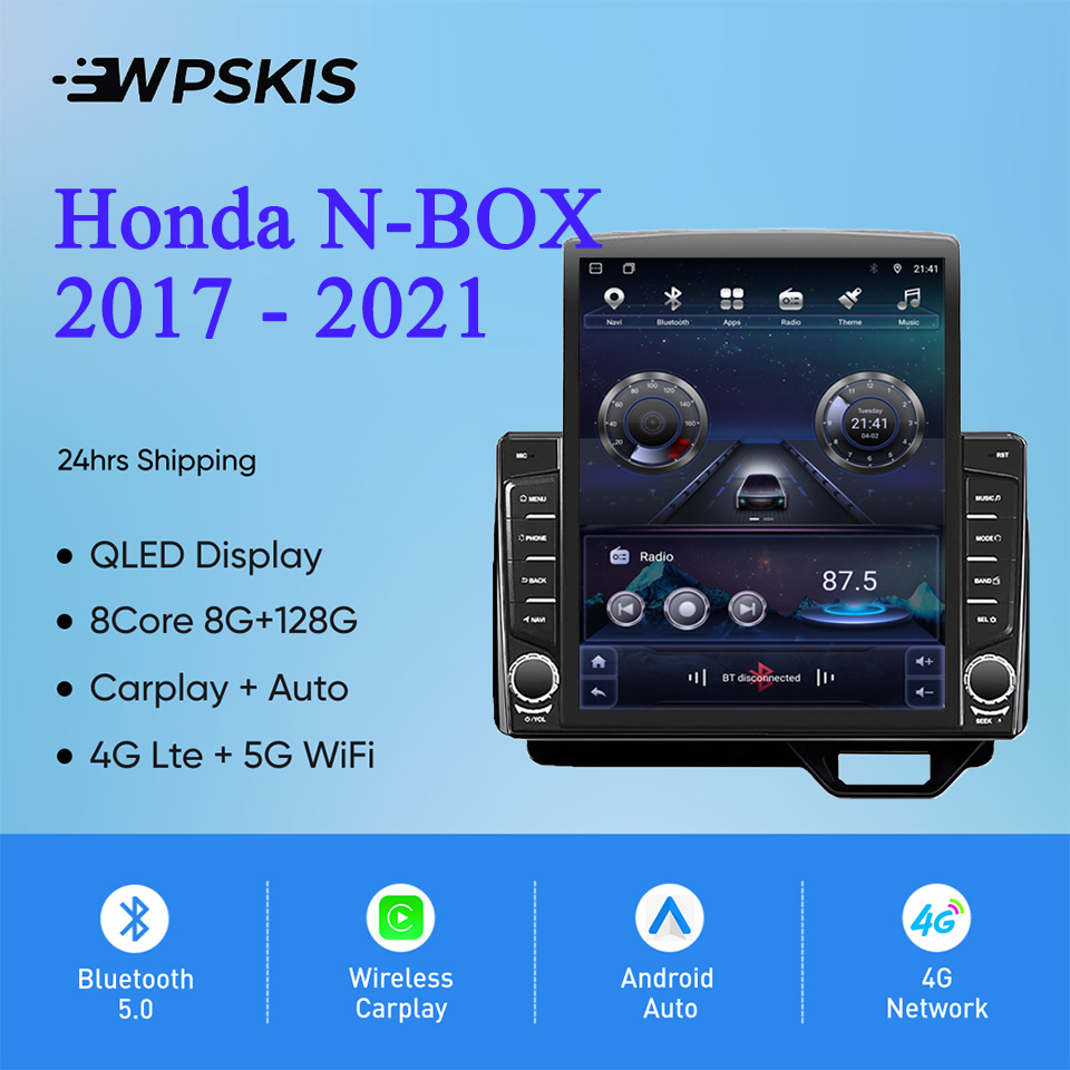 Cassette Tape Head - 8Core 8G+128G Carplay Auto Car Radio