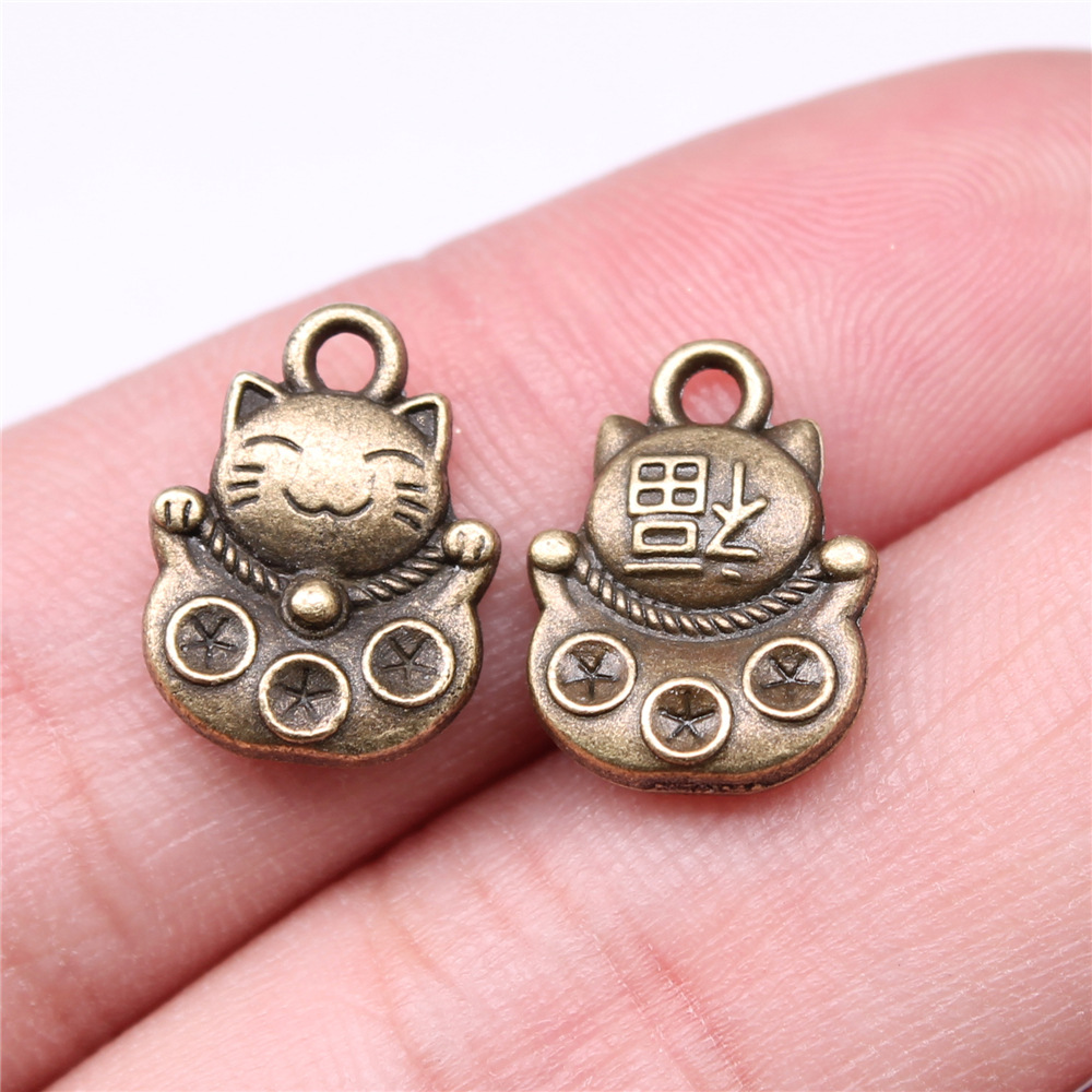 Vintage Collectibles For Sale - 10pcs 15x11mm 3 Colors Antique Silver