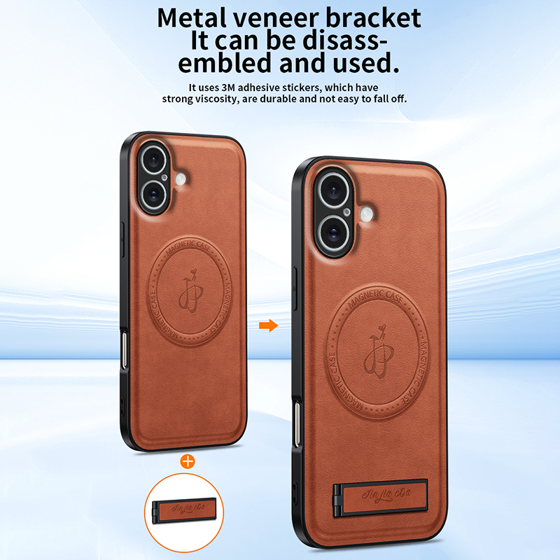 Luxury Leather Stand Phone Cas - đánh giá và giá Camera Leather Case