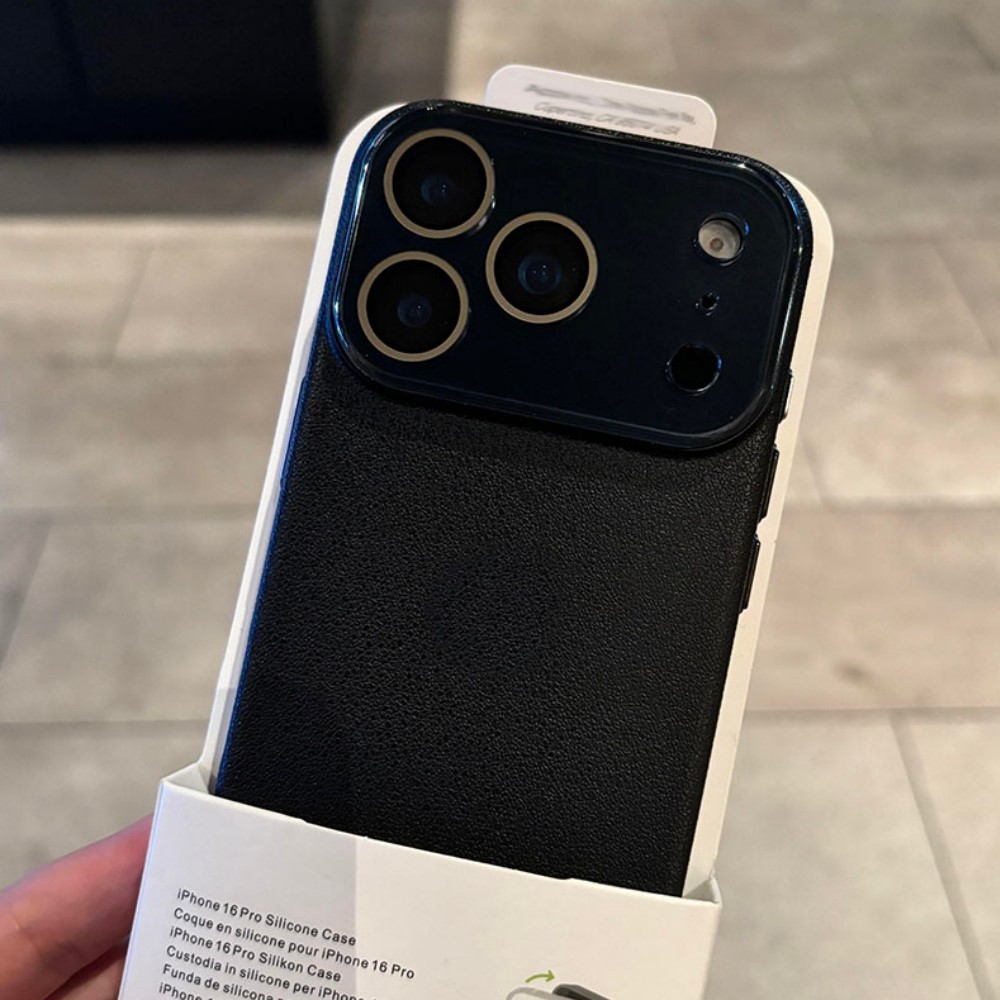 Luxury HD Hard Glass Camera Ca - đánh giá và giá Camera Leather Case