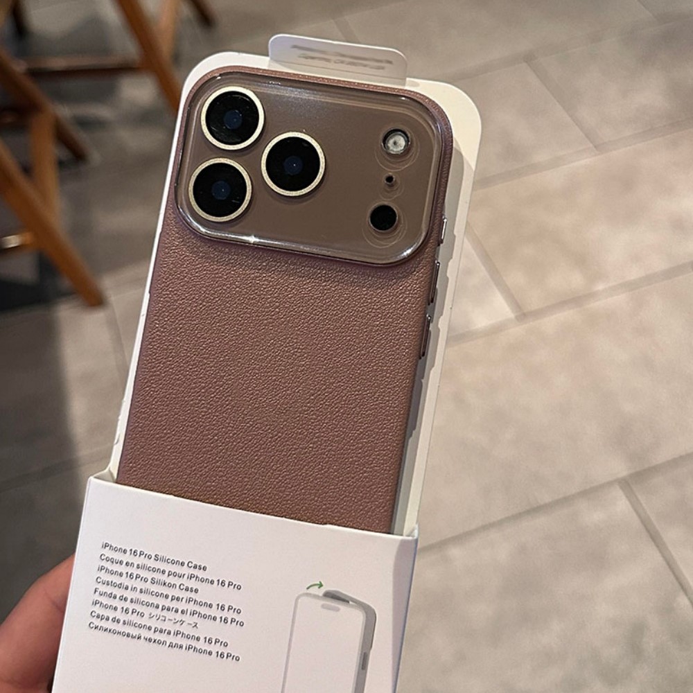 Luxury HD Hard Glass Camera Ca - đánh giá và giá Camera Leather Case