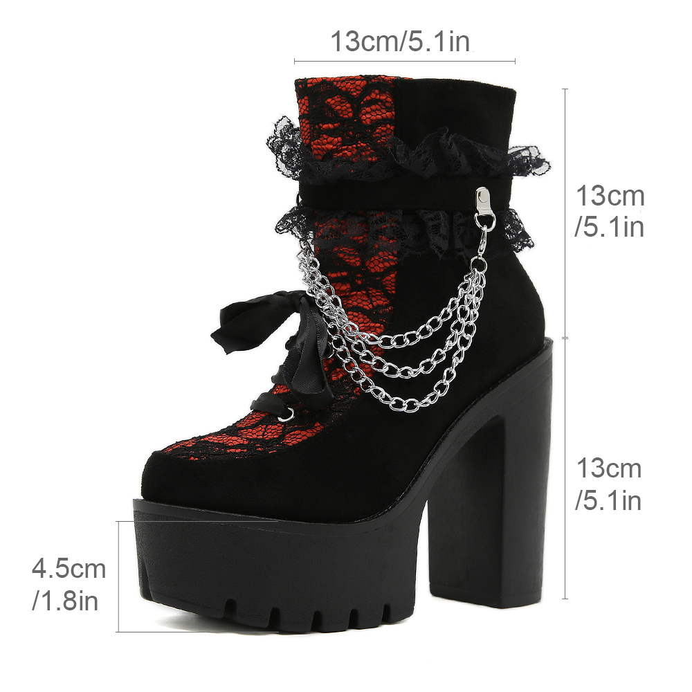 Gdgydh Vintage Gothic Lace Ank - đánh giá và giá Vintage Zipper