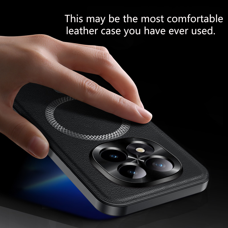 Magnetic Case for Redmi Note 1 - đánh giá và giá Camera Leather Case