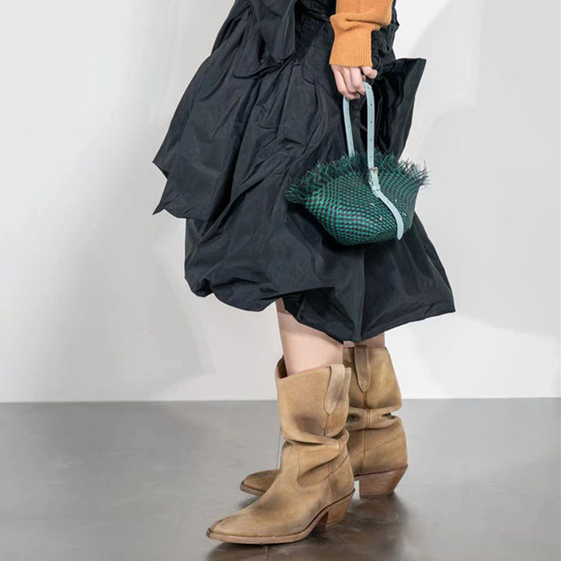 Fashion Vintage Boots Split To - đánh giá và giá Vintage Zipper