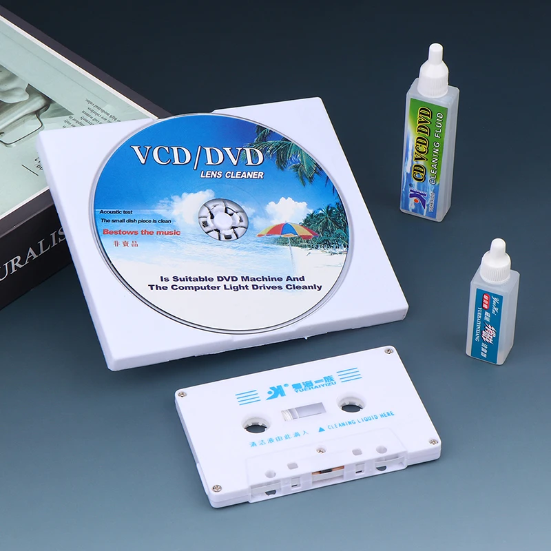 CD VCD DVD Player Lens Cleaner - đánh giá và giá Cassette Tape Head