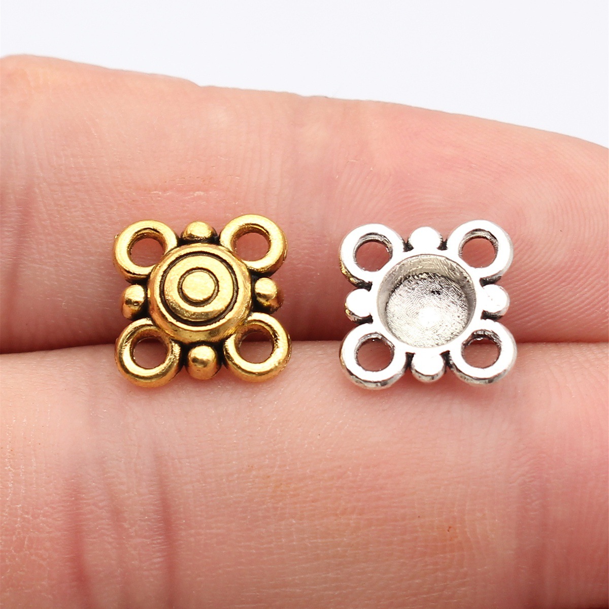 WYSIWYG 20pcs 15x15mm Antique  - đánh giá và giá Vintage Collectibles For Sale
