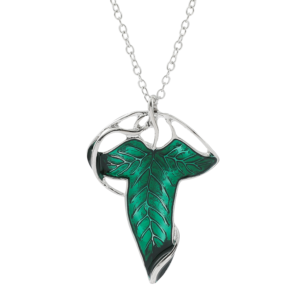 Vintage Green Leaf Pendant Nec - đánh giá và giá Vintage Collectibles For Sale