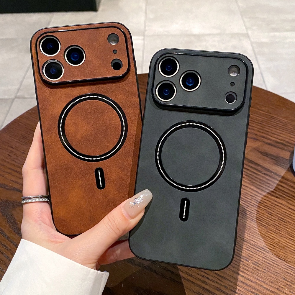 Matte Sheepskin Leather Magnet - đánh giá và giá Camera Leather Case