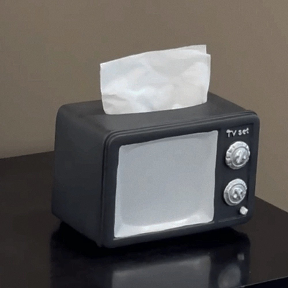 Anti Drop Vintage TV Tissue Bo - đánh giá và giá Vintage Cartoon Collectible
