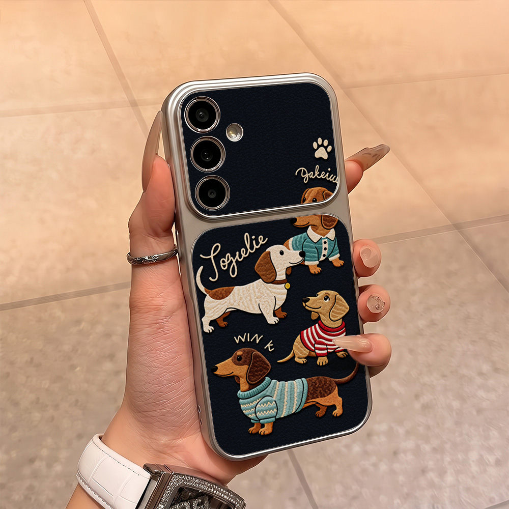 Cartoon Puppy Leather Phone Ca - đánh giá và giá Camera Leather Case