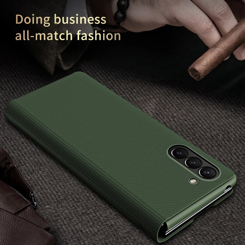 Simple Stripe Magnetic Leather - đánh giá và giá Camera Leather Case